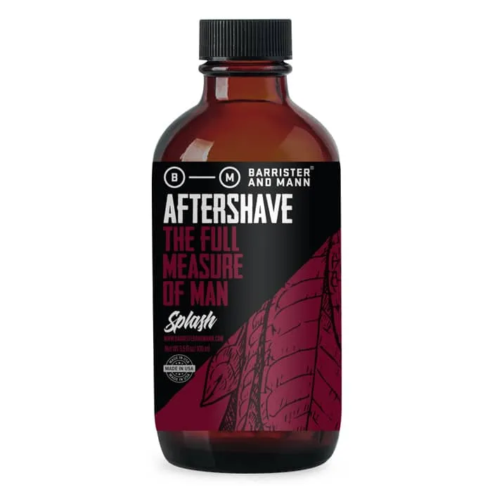 Aftershave Barrister And Mann The Full Measure of Man 100ml