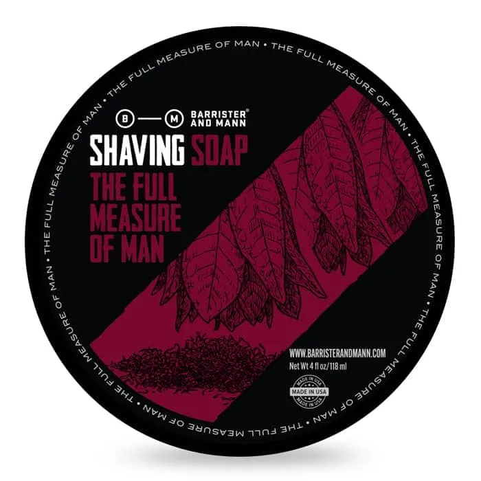 Sapone da Barba Barrister And Mann The Full Measure of Man 118ml