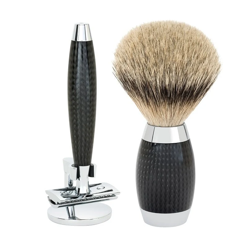 Set da Rasatura Muhle Edition Carbonio