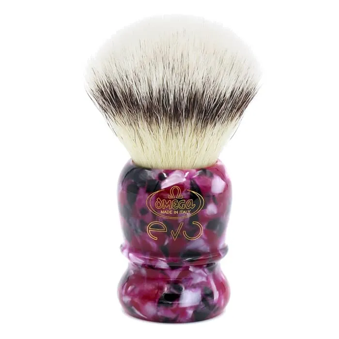 Pennello da Barba Omega Evo 2.0 Special Veteran Purple