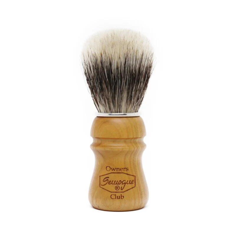 Pennello da Barba Semogue Soc Misto Setola/Tasso Manico Ciliegio