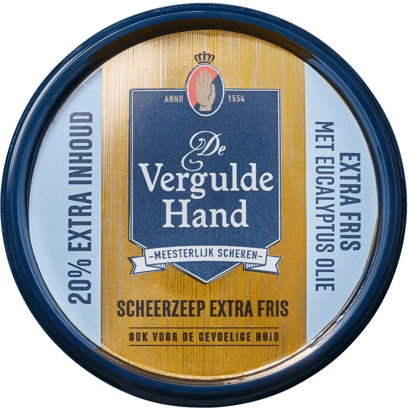 Sapone da Barba De Vergulde Hand Extra Fris 75gr