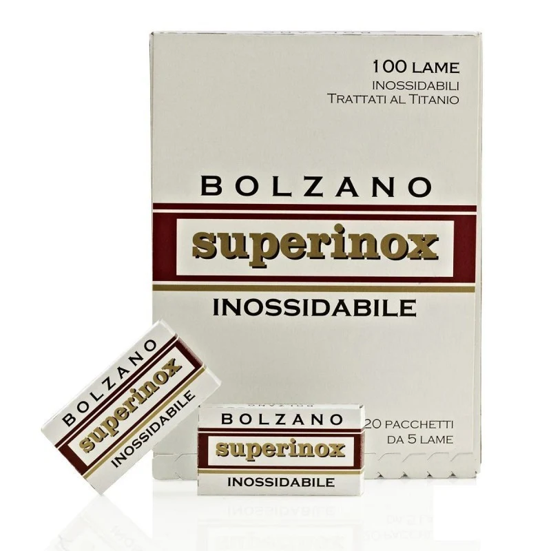 Lamette da Barba Bolzano Superinox 100pz