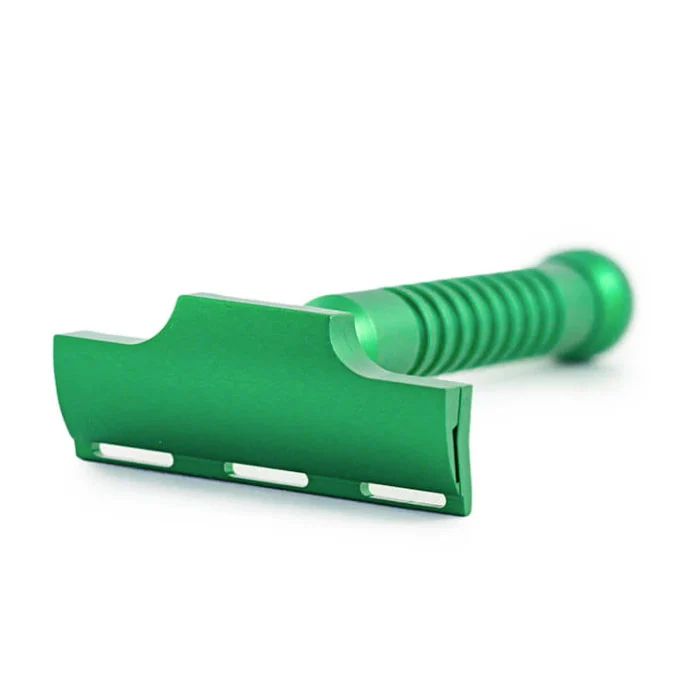 Rasoio di Sicurezza Razorock Hawk V2 Hulk Green Alluminio