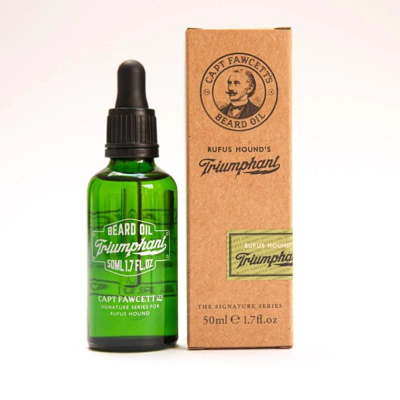 Olio da Barba Capt Fawcett's Triumphant 50ml