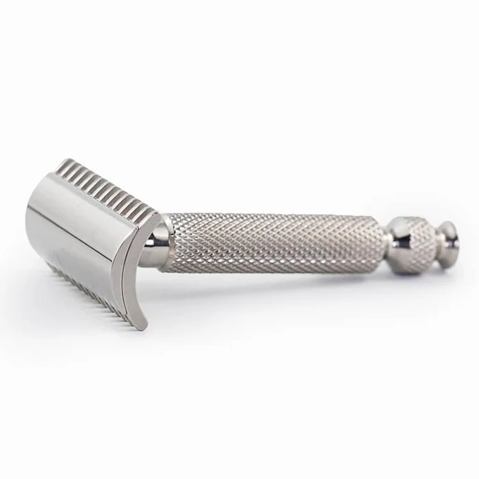 Rasoio di Sicurezza Razorock BBS Inox Open Comb Manico Ufo