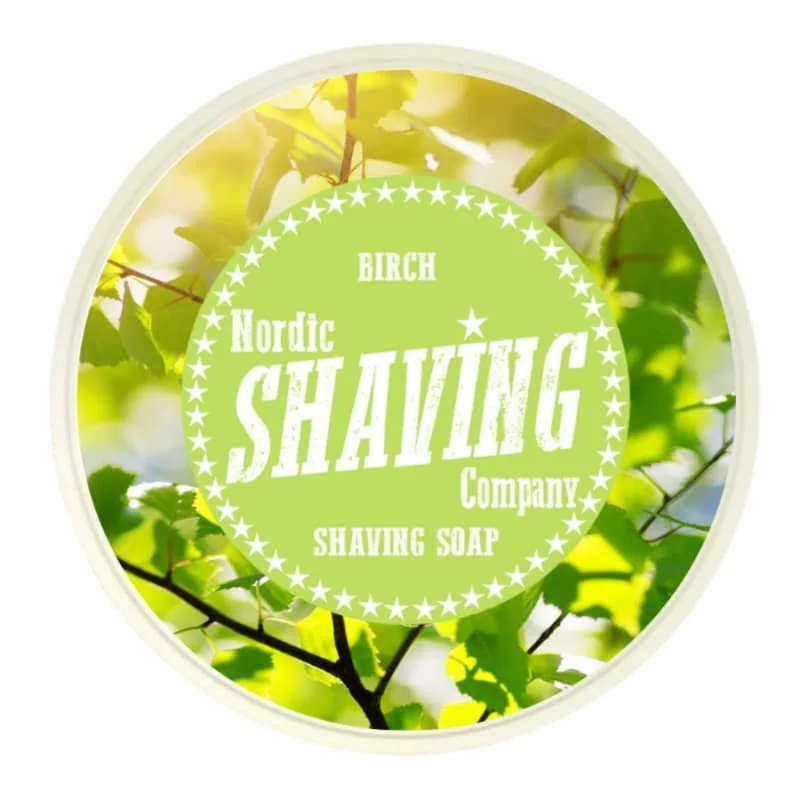 Sapone da Barba Nordic Shaving Company Birch 140gr