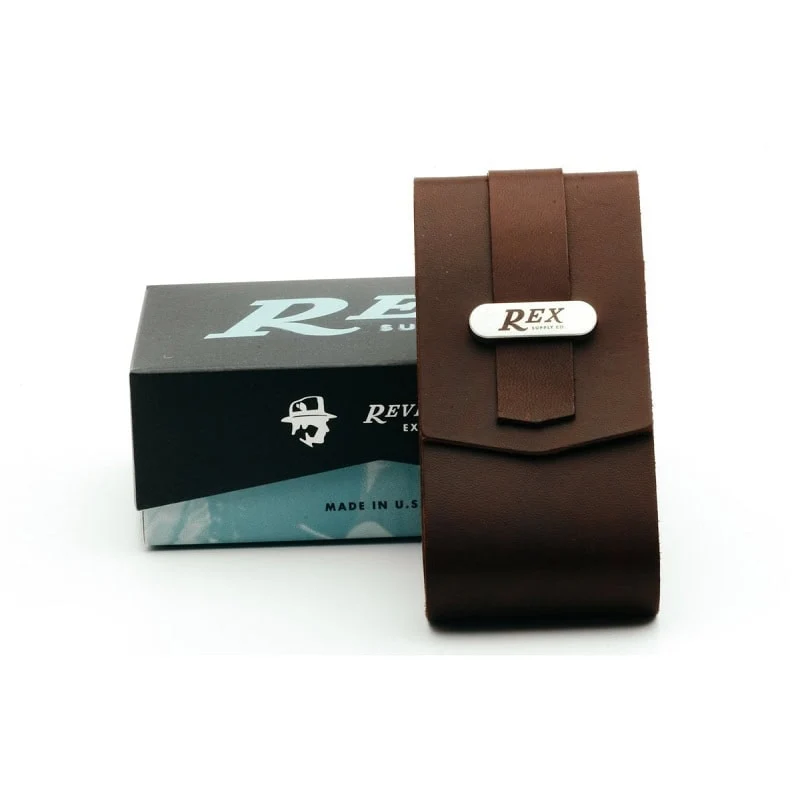 Custodia Rex in Pelle e Legno di Noce XL