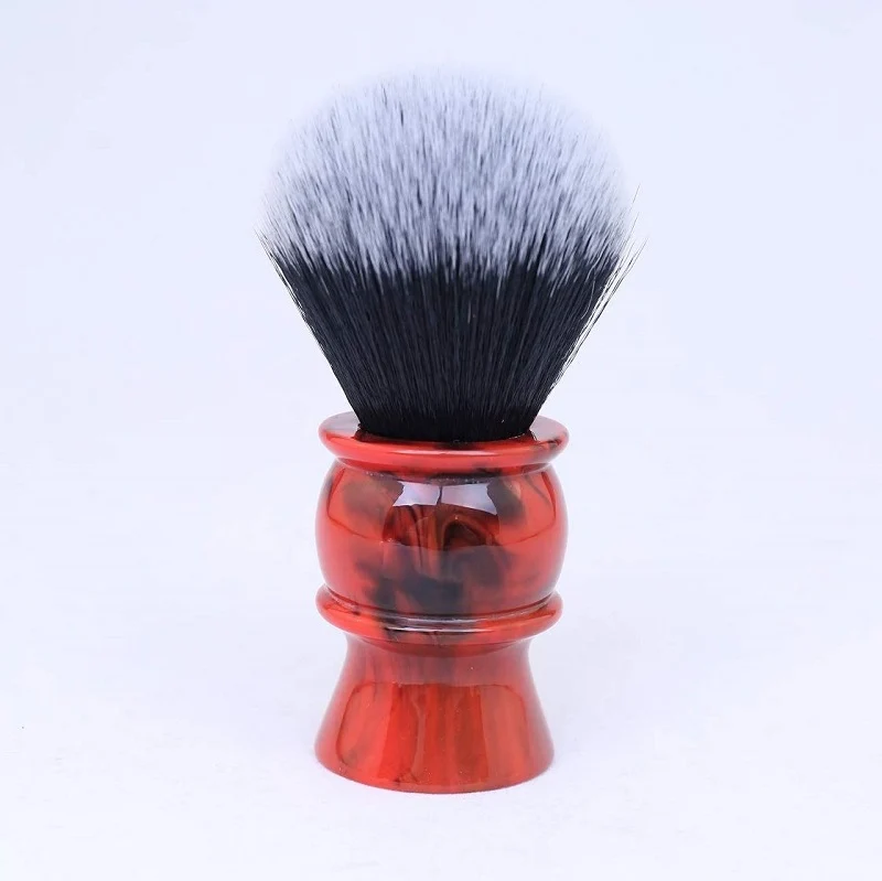 Pennello da Barba Yaqi 24mm Dark Red Streaks Tuxedo