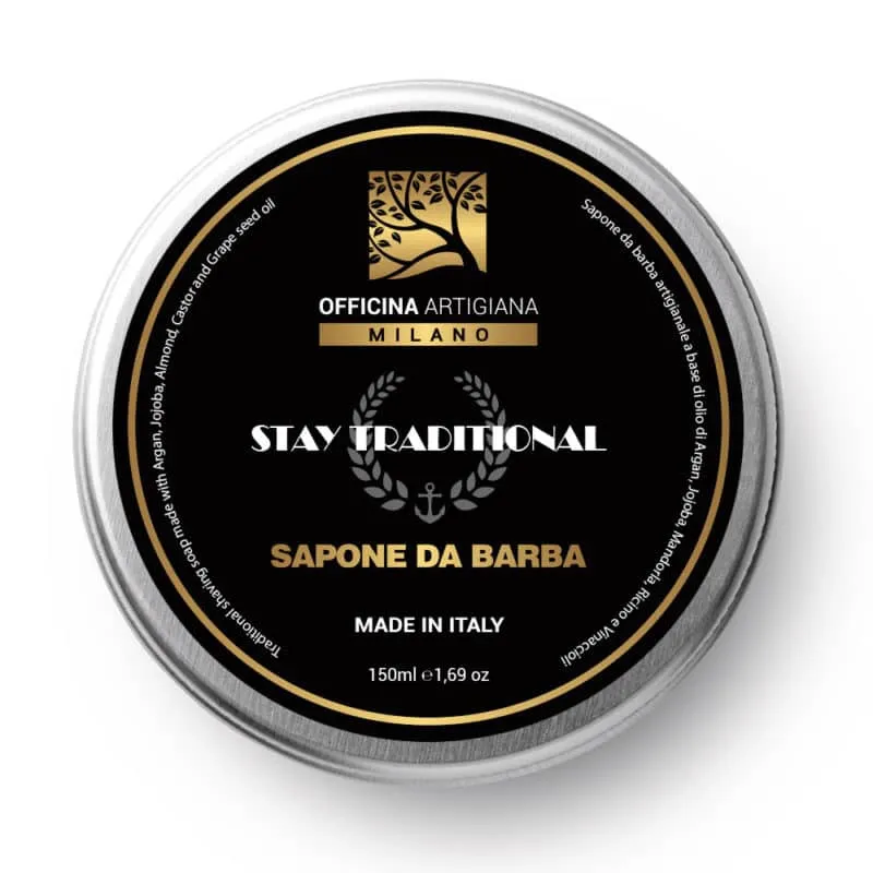 Sapone da Barba Officina Artigiana Milano Stay Traditional 150ml