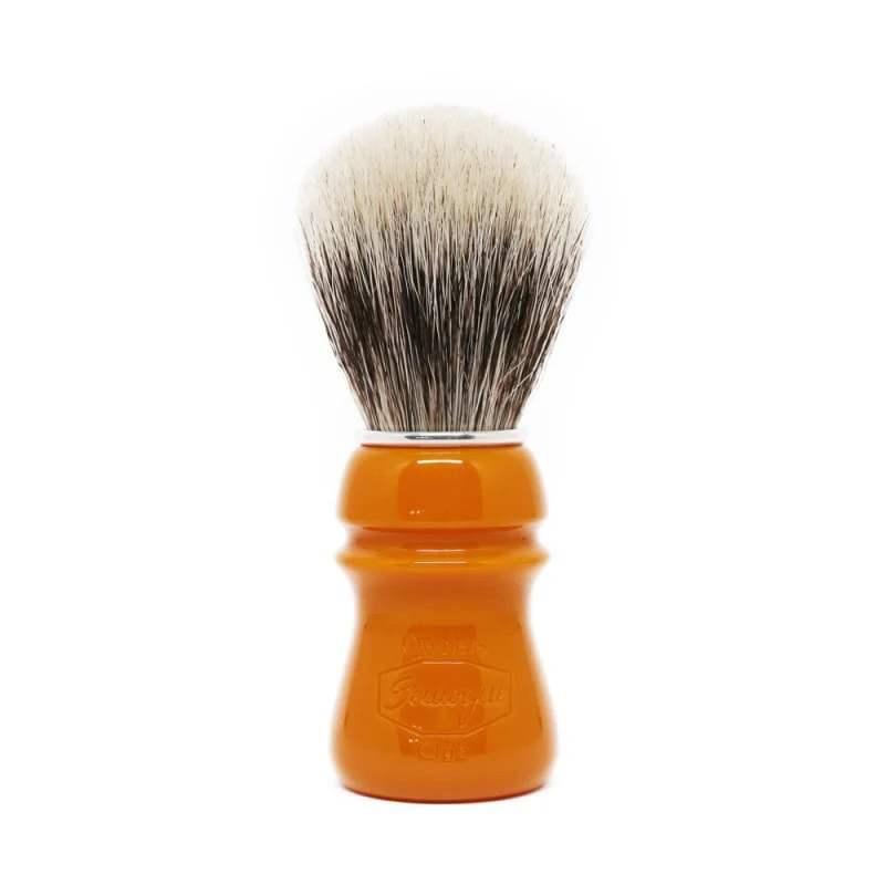 Pennello da Barba Semogue Soc Misto Setola/Tasso Manico Resina Butterscotch
