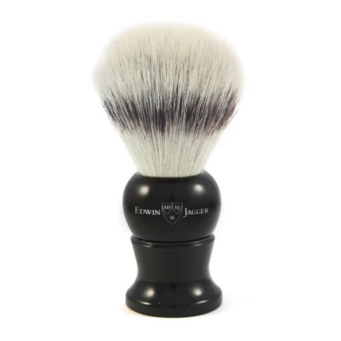 Pennello da Barba Edwin Jagger Nero 25mm Sintetico
