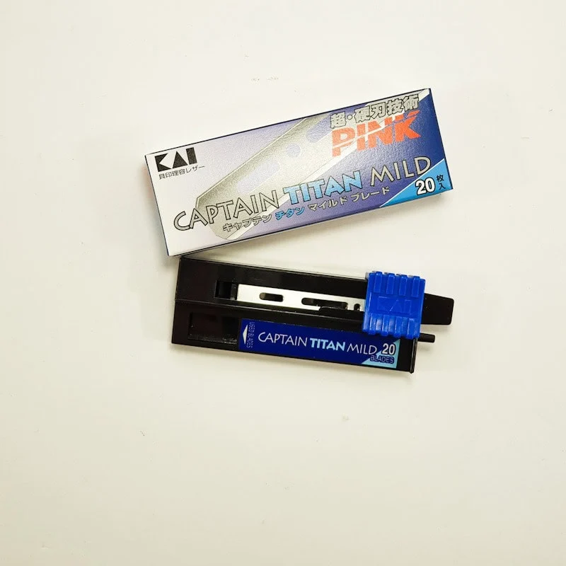 Lametta Single Edge Kai Captain Titan Mild 20pz