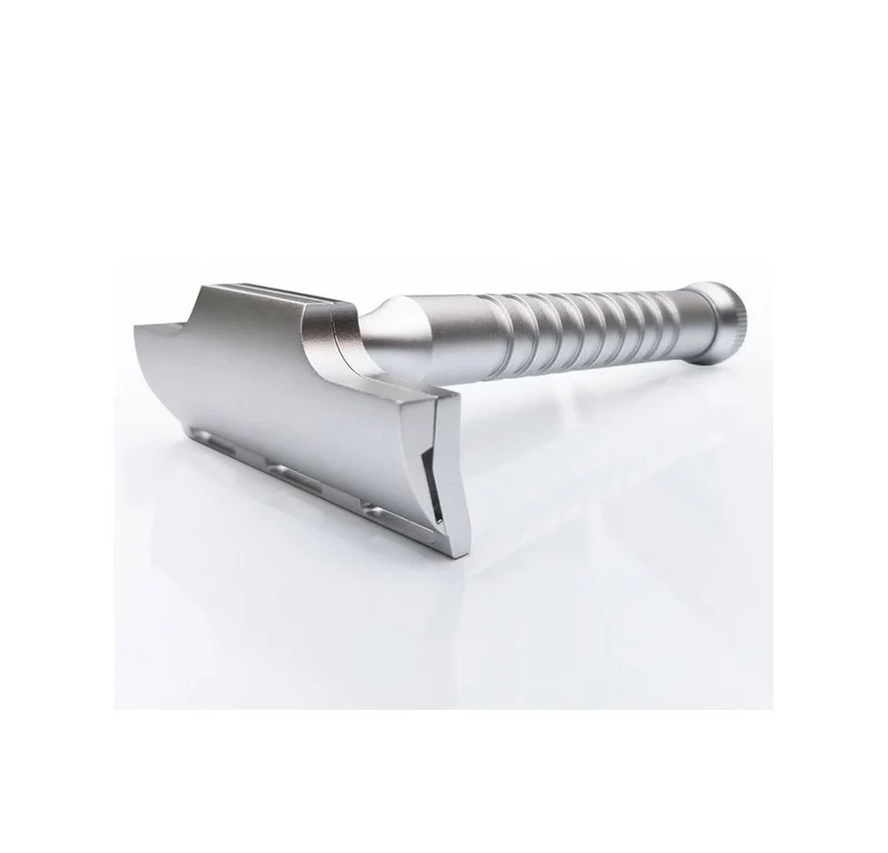 Rasoio di Sicurezza Razorock Hawk V2 Silver Satin Single Edge