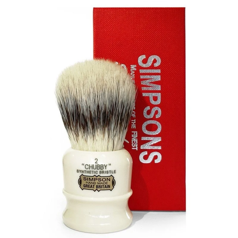 Pennello da Barba Simpson Chubby 2 Sintetico