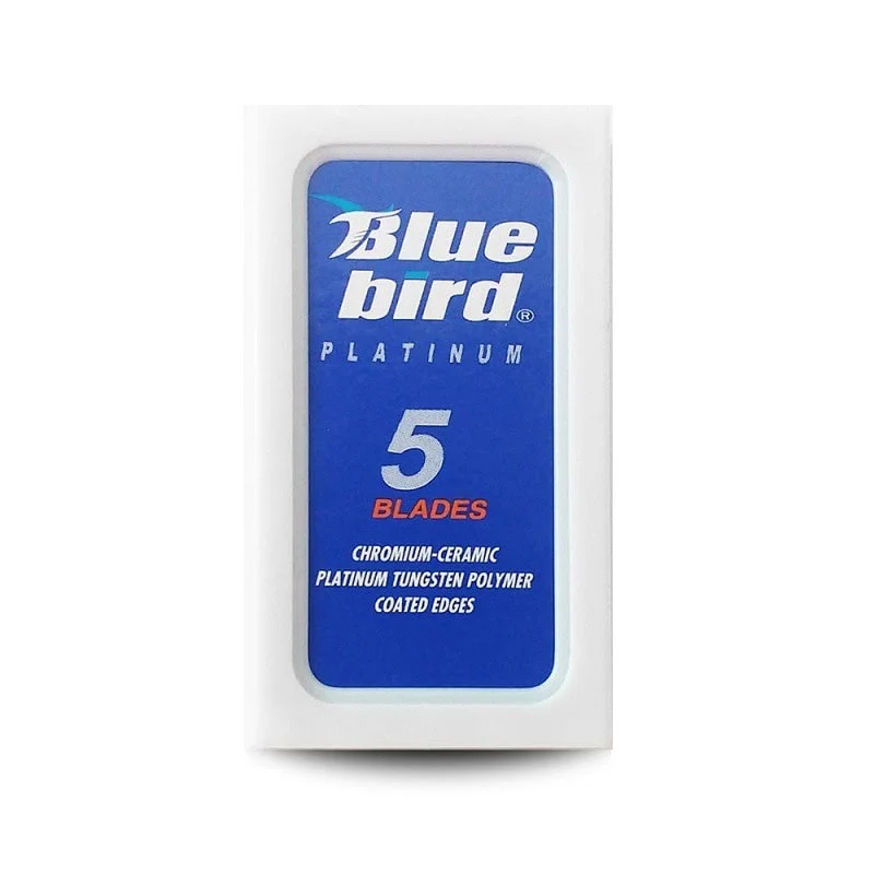 Lamette da Barba Derby Blue Bird Platinum 5pz