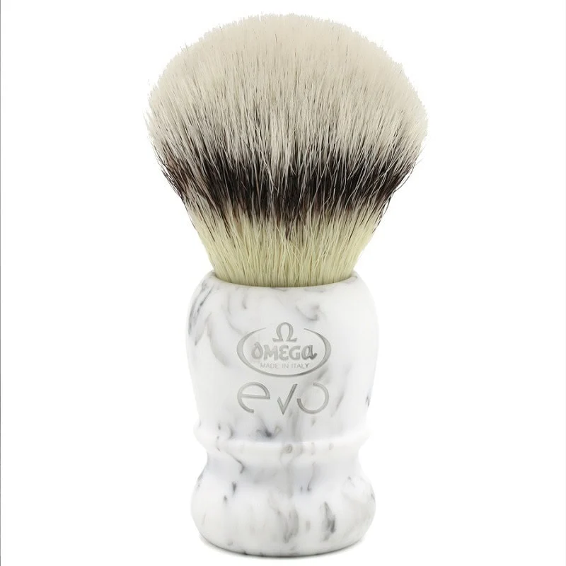 Pennello da Barba Omega Evo Marble Ego