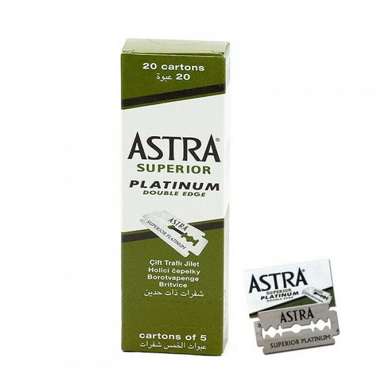Lamette da Barba Astra Superior Platinum 100pz