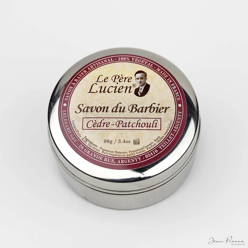 Sapone da barba Le Pere Lucien Cedre - Patchouli 98gr