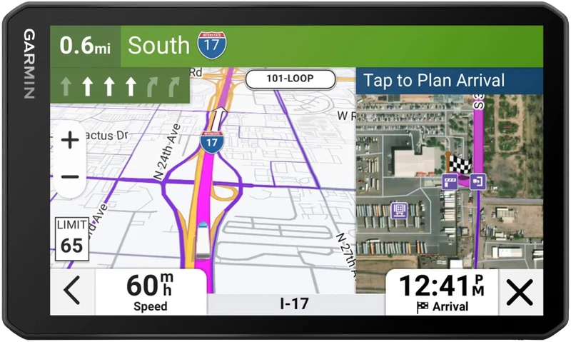Garmin dezl LGV720 GPS Truck Navigation