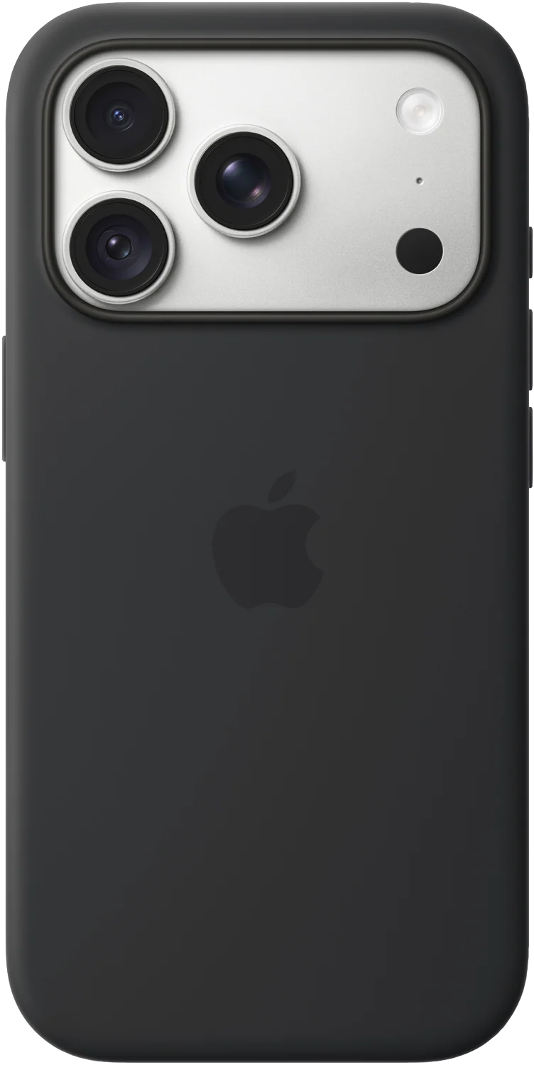 Apple iPhone 18 Pro Silicone Case with MagSafe - Black