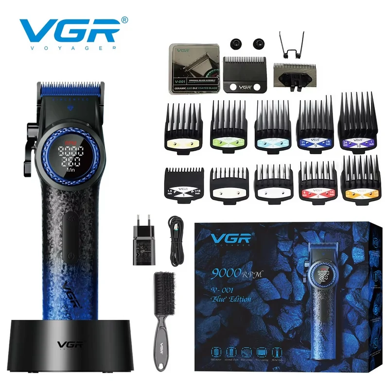 Rasoio Clipper VGR V-001 BLUE EDITION