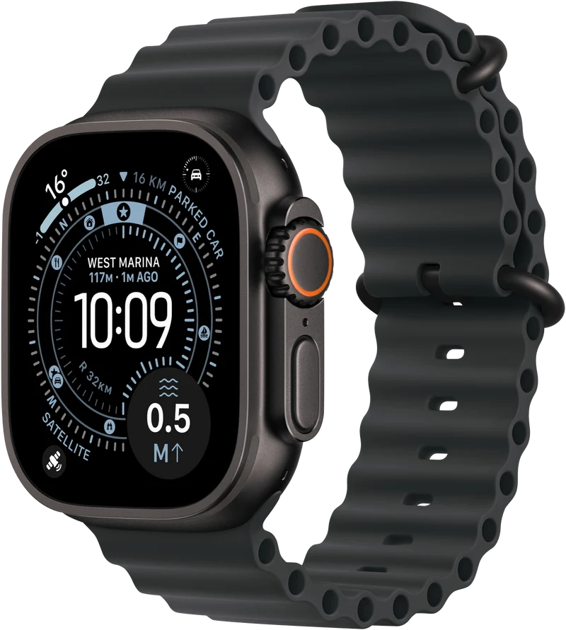 Apple Watch Ultra 3GPS + Cellular49mmBlack Titanium Case - Black Ocean Band