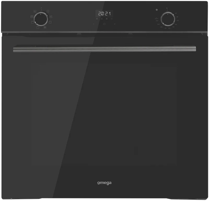 Omega 60cm 8 Function Electric Oven, Midnight
