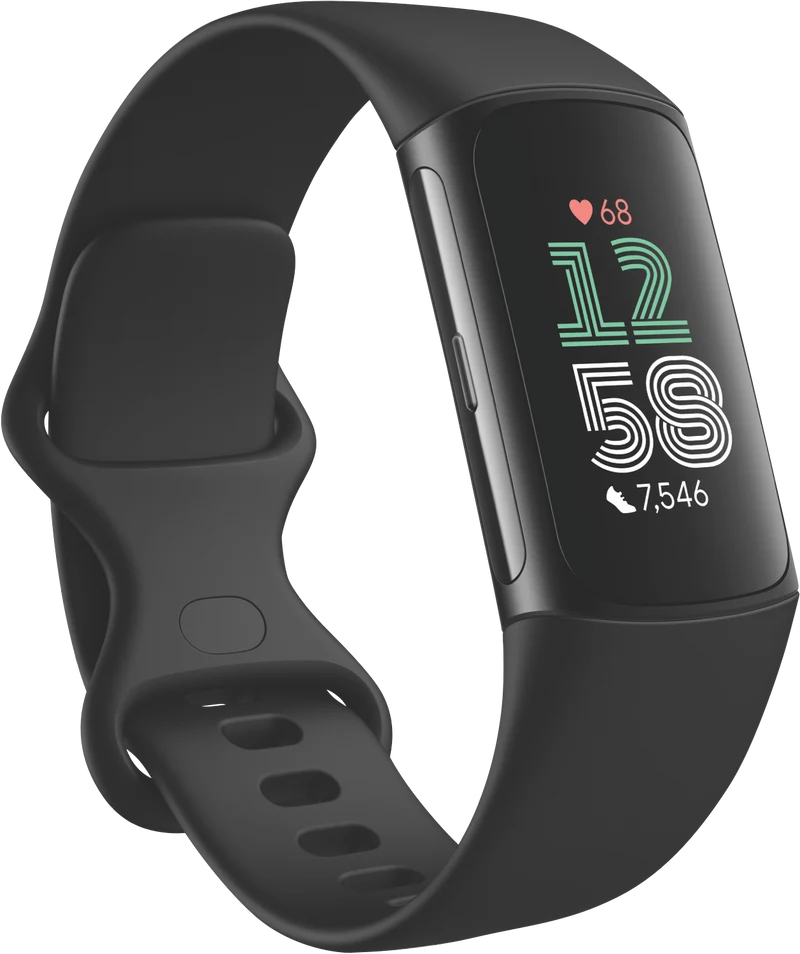 Fitbit Charge 6 - Obsidian/Black Aluminium